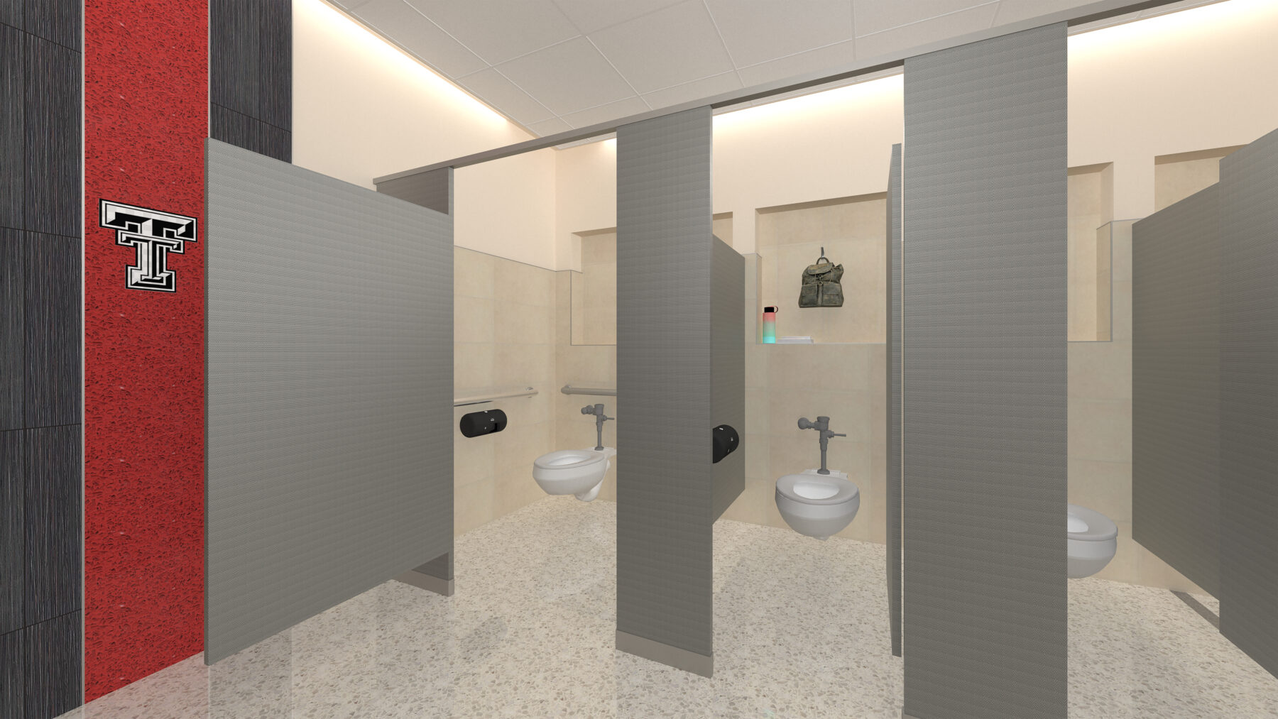 Toilet Wall View 1