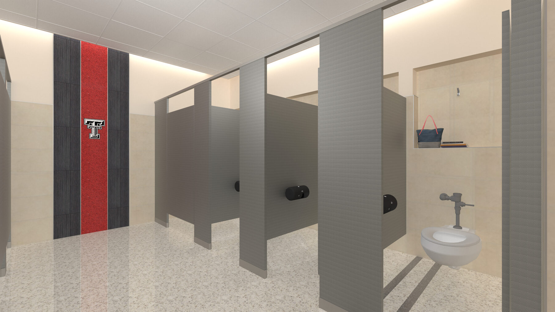 Toilet Wall View 2